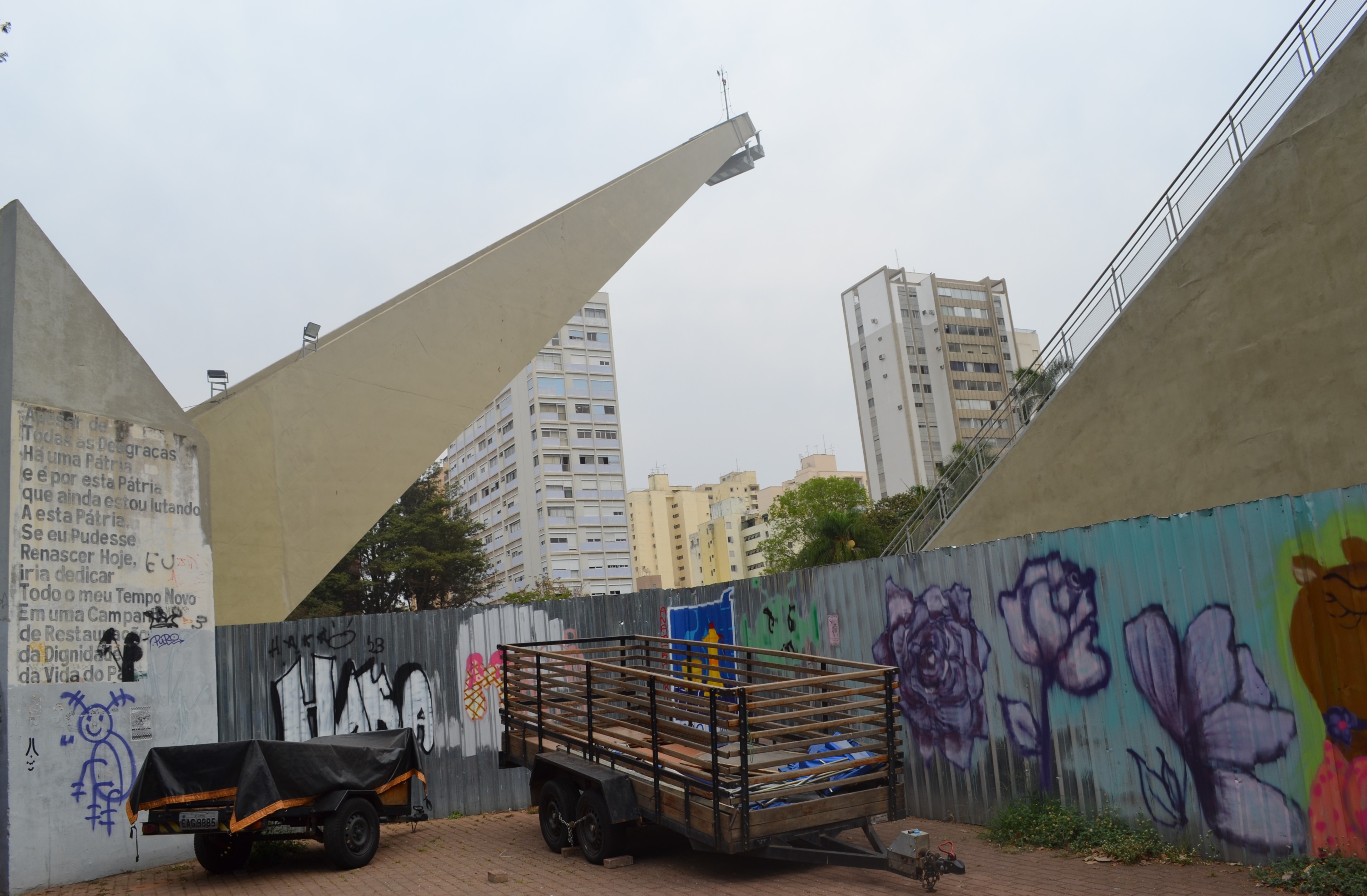 Centro de Convivência em registro histórico de abril de 2010
